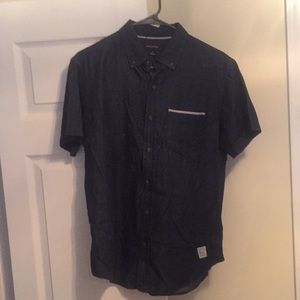 [Adam Levine Collection] Button-Down Short-Sleeve